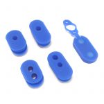 Juego completo tapones de silicona para Xiaomi M365, 1S, Esssential, Pro y Pro2 – Azul